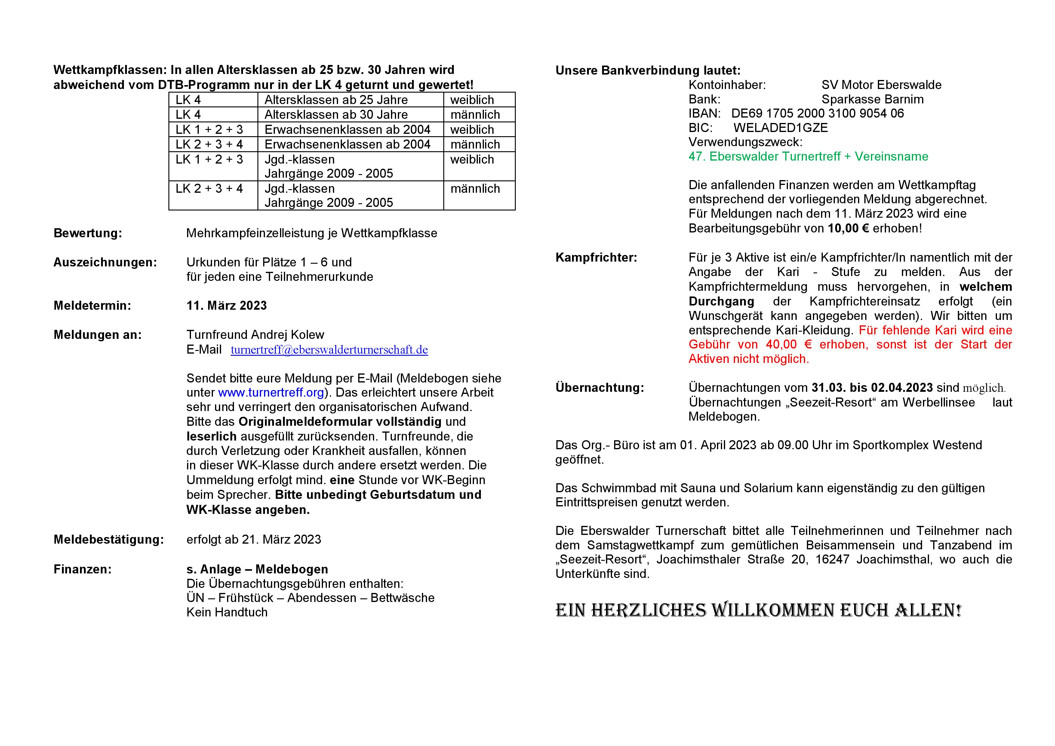 10 Ausschreibung zum 47. ETT 2